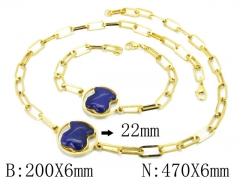 HY Wholesale Jewelry Necklaces Bracelets Sets-HY62S0308IHR