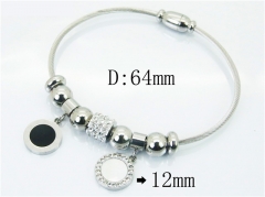 HY Wholesale Stainless Steel 316L Bangle-HY09B1162HKS