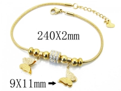HY Wholesale 316L Stainless Steel Bracelets-HY24B0075HML