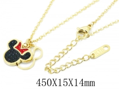 HY Wholesale Stainless Steel 316L Jewelry Necklaces-HY80N0466OS