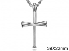 HY Wholesale Jewelry Stainless Steel Cross Pendant (not includ chain)-HY0057P135