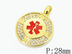 HY Wholesale Jewelry 316L Stainless Steel Pendant-HY13P1175HJR