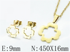 HY Wholesale 316L Stainless Steel jewelry Set-HY58S0763JB