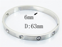 HY Wholesale Stainless Steel 316L Fashion Bangle-HY80B1194OL
