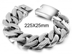 HY Wholesale Steel Stainless Steel 316L Bracelets-HY0011B233