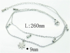 HY Wholesale Stainless Steel 316L Anklet Jewelry-HY59B0808LLC