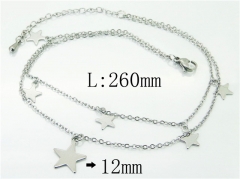 HY Wholesale Stainless Steel 316L Anklet Jewelry-HY59B0832MLW