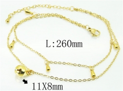 HY Wholesale Stainless Steel 316L Anklet Jewelry-HY59B0793NE