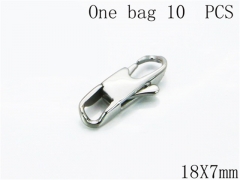 HY Wholesale 316L Stainless Steel Lobster Claw Clasp-HY70A0465JLQ
