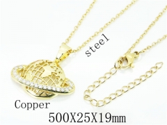 HY Wholesale Stainless Steel 316L Jewelry Necklaces-HY54N0500ML