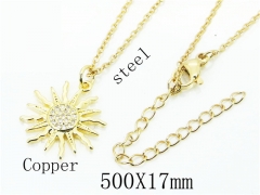 HY Wholesale Stainless Steel 316L Jewelry Necklaces-HY54N0537MD