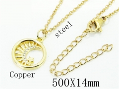 HY Wholesale Stainless Steel 316L Jewelry Necklaces-HY54N0541MWW