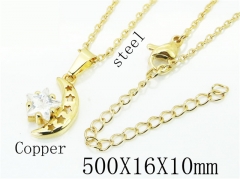 HY Wholesale Stainless Steel 316L Jewelry Necklaces-HY54N0509ME