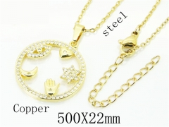 HY Wholesale Stainless Steel 316L Jewelry Necklaces-HY54N0515NL