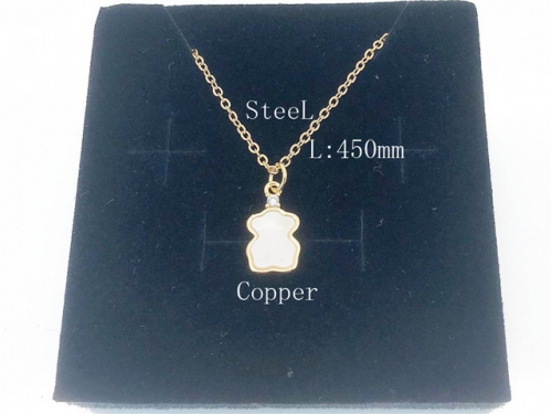 HY Wholesale 316L Stainless Steel Jewelry Cheapest Necklace-HH01N031JK