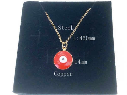 HY Wholesale 316L Stainless Steel Jewelry Cheapest Necklace-HH01N052HL