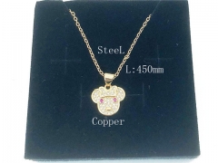 HY Wholesale 316L Stainless Steel Jewelry Cheapest Necklace-HH01N023JJ