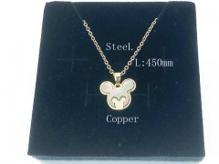 HY Wholesale 316L Stainless Steel Jewelry Cheapest Necklace-HH01N032HFD