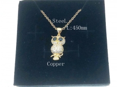HY Wholesale 316L Stainless Steel Jewelry Cheapest Necklace-HH01N014KL