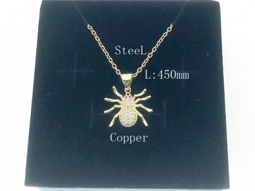 HY Wholesale 316L Stainless Steel Jewelry Cheapest Necklace-HH01N022JI
