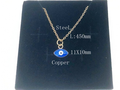 HY Wholesale 316L Stainless Steel Jewelry Cheapest Necklace-HH01N058HA