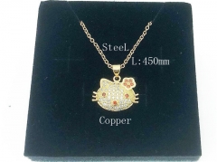 HY Wholesale 316L Stainless Steel Jewelry Cheapest Necklace-HH01N015JJ