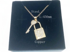 HY Wholesale 316L Stainless Steel Jewelry Cheapest Necklace-HH01N029LD