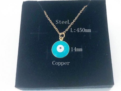 HY Wholesale 316L Stainless Steel Jewelry Cheapest Necklace-HH01N051HL