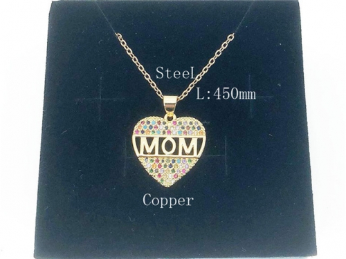 HY Wholesale 316L Stainless Steel Jewelry Cheapest Necklace-HH01N016KM
