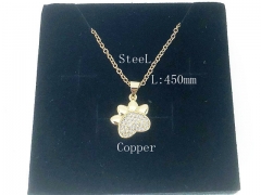 HY Wholesale 316L Stainless Steel Jewelry Cheapest Necklace-HH01N017JK