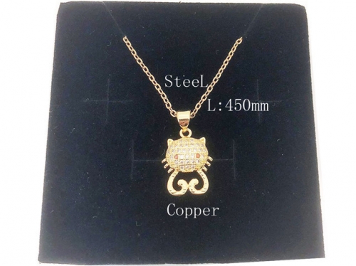 HY Wholesale 316L Stainless Steel Jewelry Cheapest Necklace-HH01N011JO