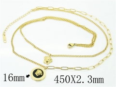 HY Wholesale Stainless Steel 316L Jewelry Necklaces-HY32N0437HIT