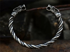 HY Wholesale Stainless Steel 316L Fashion Bangle-HY0012B291