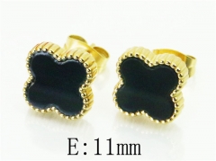 HY Wholesale 316L Stainless Steel Fashion Jewelry Earrings-HY80E0541LE