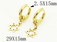 HY Wholesale 316L Stainless Steel Fashion Jewelry Earrings-HY58E1619JLD