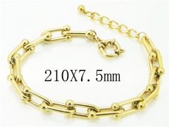 HY Wholesale 316L Stainless Steel Jewelry Bracelets-HY24B0091HML