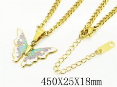 HY Wholesale Necklaces Stainless Steel 316L Jewelry Necklaces-HY80N0490PL