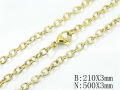 HY Wholesale Jewelry Sets Stainless Steel 316L Necklaces Bracelets Sets-HY01S002KJ