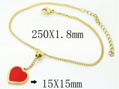 HY Wholesale Bracelets 316L Stainless Steel Jewelry Bracelets-HY43B0101KLT
