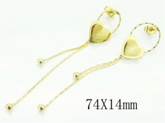 HY Wholesale Earrings 316L Stainless Steel Fashion Jewelry Earrings-HY49E0032OS