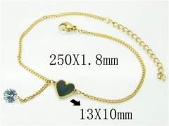 HY Wholesale Bracelets 316L Stainless Steel Jewelry Bracelets-HY43B0093KLZ