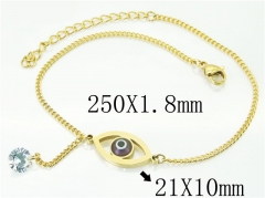 HY Wholesale Bracelets 316L Stainless Steel Jewelry Bracelets-HY43B0099KLE