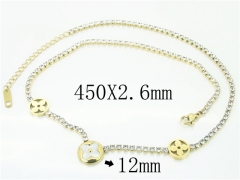 HY Wholesale Necklaces Stainless Steel 316L Jewelry Necklaces-HY32N0514HID