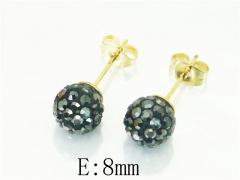 HY Wholesale Earrings 316L Stainless Steel Fashion Jewelry Earrings-HY12E0173HLR