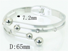 HY Wholesale Bangles Stainless Steel 316L Fashion Bangle-HY19B0807HKF