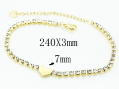 HY Wholesale Bracelets 316L Stainless Steel Jewelry Bracelets-HY02B0050HHQ