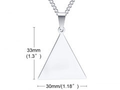 HY Wholesale Jewelry Stainless Steel Pendant (not includ chain)-HY0067P370
