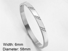 HY Wholesale Stainless Steel 316L Fashion Bangle-HY0076B171