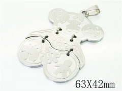 HY Wholesale Pendant 316L Stainless Steel Jewelry Pendant-HY52P0022HXX