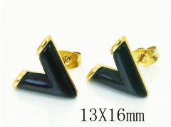 HY Wholesale Earrings 316L Stainless Steel Fashion Jewelry Earrings-HY80E0561NLS
